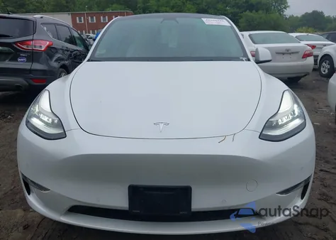 2020 Tesla Model Y Long Range from USA, damaged, VIN 5YJYGDEE7LF042987